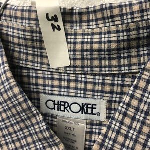 MENS SHIRT - XXLT- CHEROKEE - LS (Item #32)